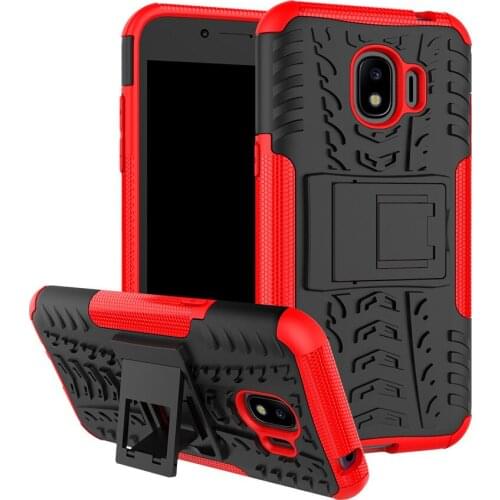 For SAMSUNG Galaxy J2 Core J3 J7 2018 US Version Cover Case Armor Silicone Rugged Hard Plastic Case For Galaxy J610 With Holder