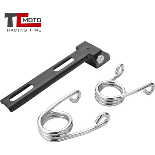 Motorcycle Solo Seat Mount Kit Seat Springs Clip Bracket Mounting For Harley Sportster Softail XL 883 1200 Dyna Fatboy Bobber