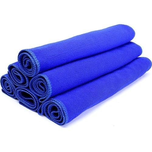 New Creative Factory Outlet Microfiber Towel Wholesale Multi-Color Car Wipe Towel 30*70 Car Wash Towel