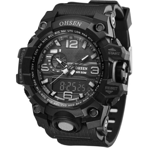 Ohsen Mens Waterproof Watch