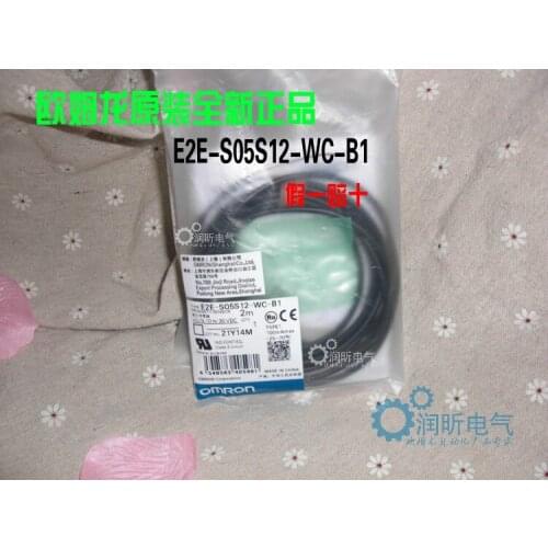 Authentic Omron new original genuine proximity switch E2E-S05S12-WC-B1 PNP