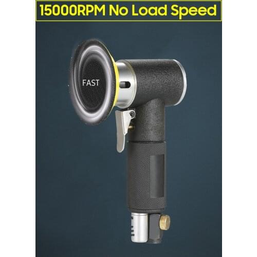 Air Sander 2 Inch 3 Inch Pneumatic Sander Air-operated Polisher Waxer Polishing for Auto Body Work Furniture Metal Surface