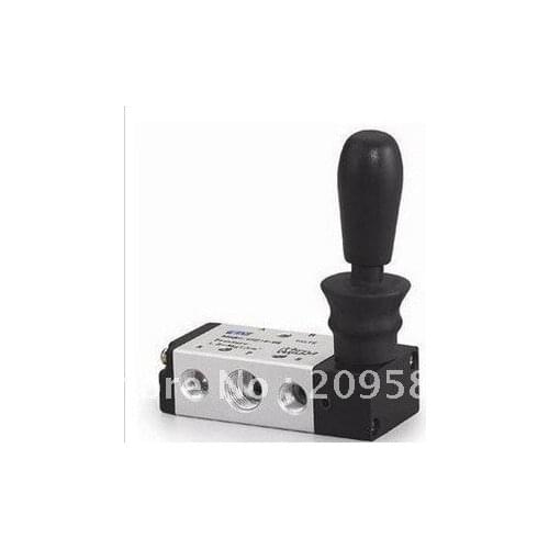 1x 5 port 2 pos 1/4" BSP Hand Lever Operated Pneumatic Valve 4H210-08 3H210-08