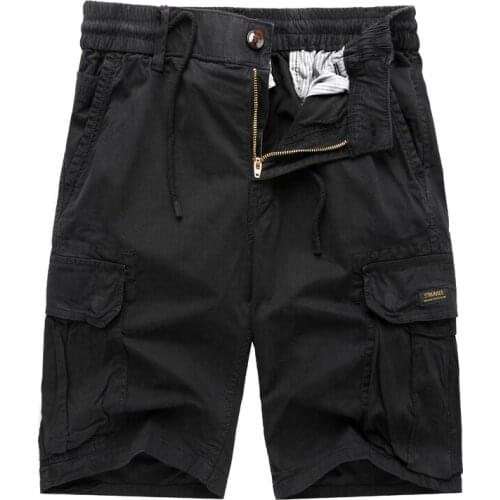 Cargo Shorts Men 2021 New Mens Casual Shorts Male Loose Work Shorts Man Military Short Pants Plus Size 29-44