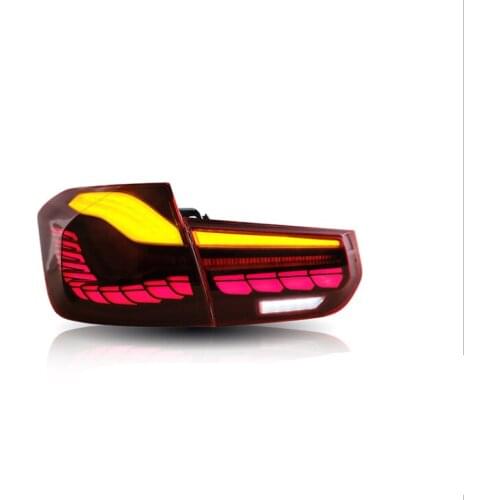 F30 forBMW 2012-2018 Dragon scale running LED tail lamp