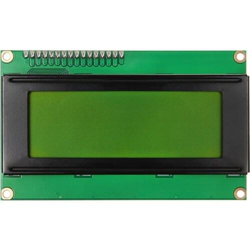 Yellow Color Serial I2C/TWI 2004 Character LCD Module For 3D Printer Or Other Diy Project