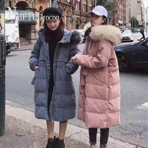 Women Parkas 2020 New Korean Loose Students Bread Style Corduroy Female Jacket