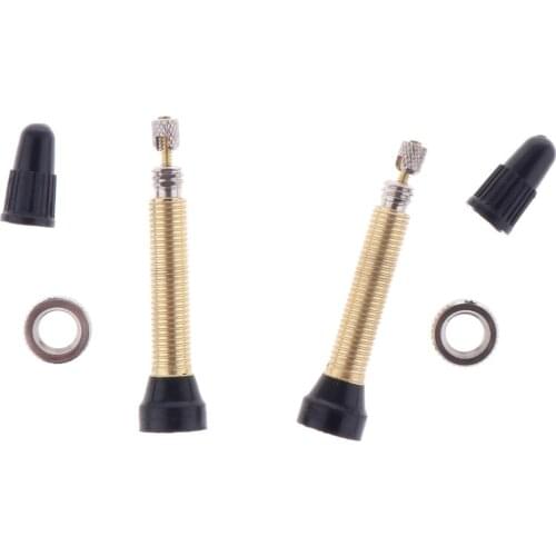 2 Pieces of Universal, Removable Presta Valve Bodies for Tires