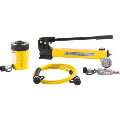 Center hole hydraulic jack hollow ram hydraulic plunger cylinder