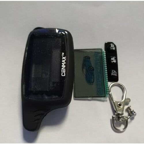 Russia Case for CENMAX ST8A+LCD display for CENMAX ST8A 8A LCD keychain car remote 2-way car alarm system