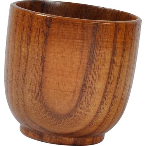 105ML Handmade wooden cup Tea cup Japanese style Natural wood Insulation Simple