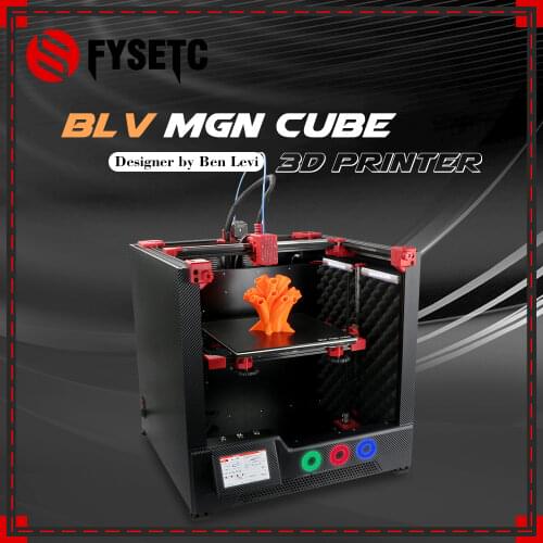 In Stock ES Warehouse BLV MGN Cube 3d printer full kit no including printed parts 365mm Z axis height blv 3d printer kit