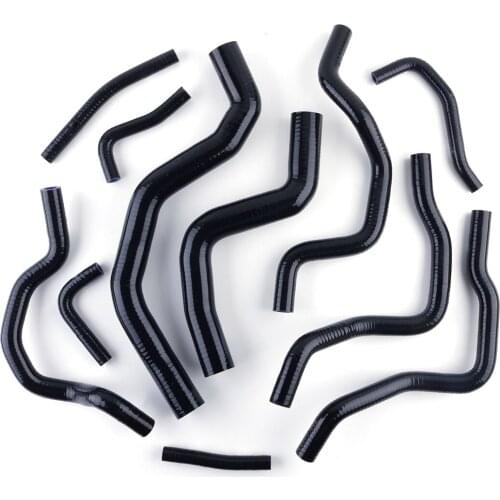 FOR MITSUBISHI LANCER Evolution EVO 7-8 CT9A 4G63 Silicone Radiator Hose Kit