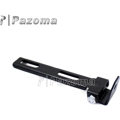 Motorcycle Solo Seat Mounting Kit Front Sliding T-Bar with Swivel Bracket for Harley Chopper Bobber Honda Yamaha Suzuki Kawasaki