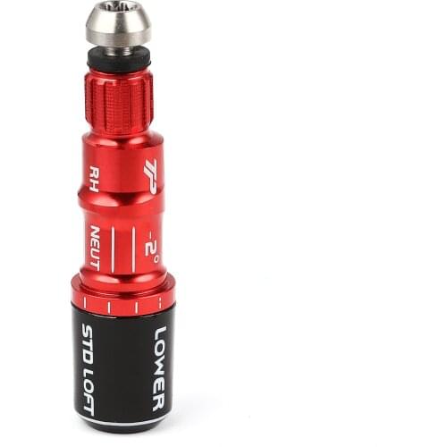 New 3pcs Red Golf .335 or .350 Left Hand Tip Shaft Adapter Sleeve for Taylormade R15 Driver and Wood
