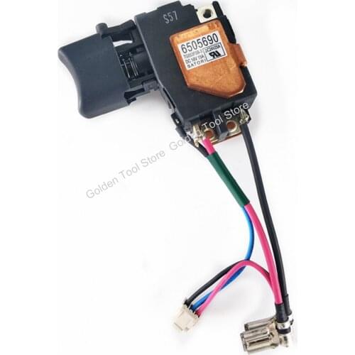 Switch trigger 6505690 650569-0 for makita drill BHP440 BHP450 BDF440 BDF450