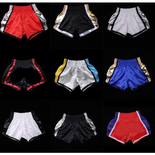 MMA Kid Muay Thai Shorts Men Women Custom Kickboxing Fight Grappling Short Clothing Sanda Fitness Martial Arts Bjj Boxeo Shorts