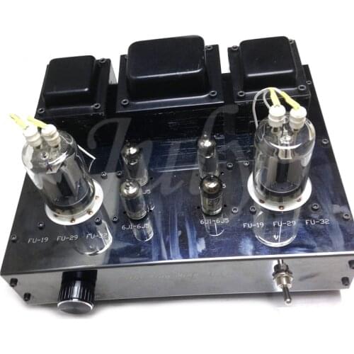 FU19 tube amplifier, push-pull power amplifier. Output power: 20W×2, frequency response: 20Hz--30KHz, sensitivity: 500mV--2000mV