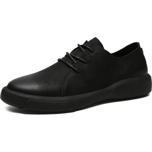 Outdoor brogues business oxford shoes genuine leather mens shoes designer sneakers hiker Loafers non-slip shoes Big size 37-47