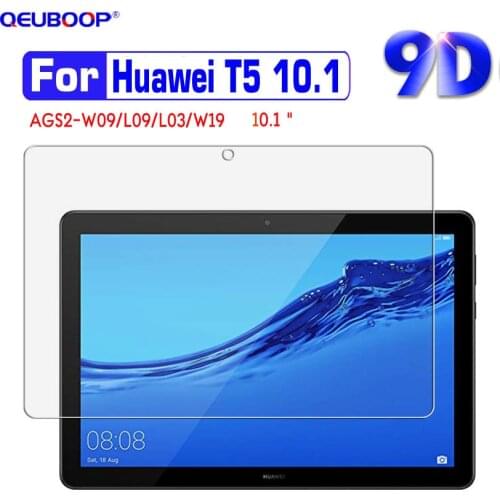 Tablet Tempered Glass For Huawei MediaPad T5 10 Screen Protector For Huawei T5 10.1 inch 9D Glass guard AGS2-W09 AGS2 L09 W19