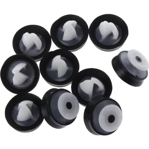 10x Plastic Interior Trim Door Panel Card Pillar Clip For Peugeot 207 807