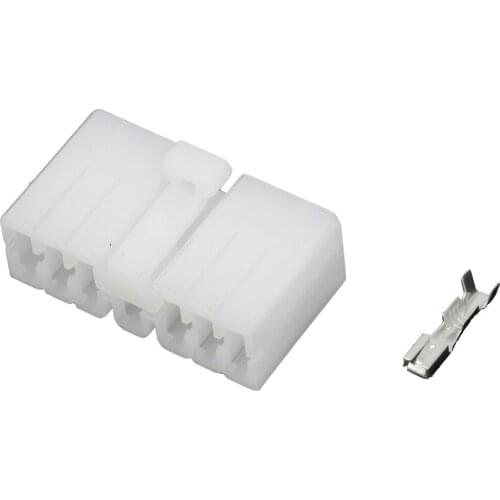 13 Pin plastic parts car connector car audio socket with terminal DJ7131-3-21 13P