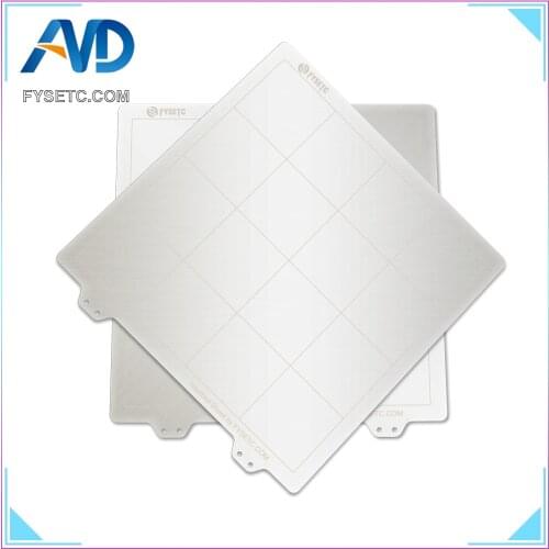 2pc New 220 * 220mm Spring Steel Sheet Heat Bed Platform 3D Printer Buildplate For RepRap i3 Wanhao Anet A8 A6 MK3 DIY