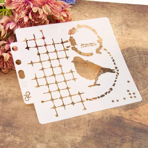 9 Design NCraft Single Stencil Scapbook Stencil Cake Decorating Tool scrapbooking S82-91