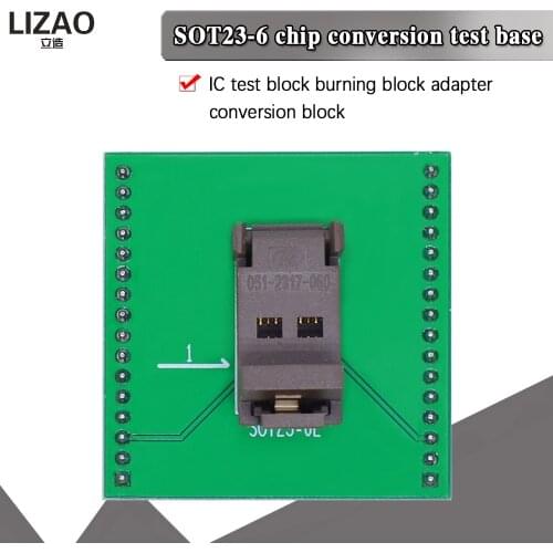WAVGAT SOT23-6L SOT23 To DIP6 IC Programmer Adapter Chip Test Socket