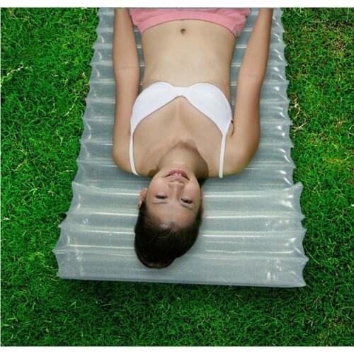Emergency Outdoor Pad Inflatable Air Mattress Cushion Sleeping Pad Moisture Free Shipping