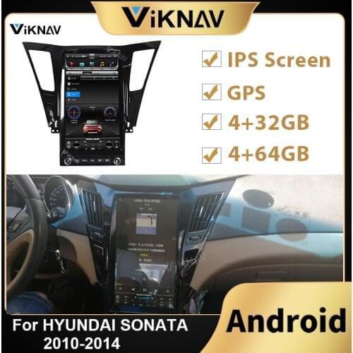 13.6inch car GPS navi radio multimedia player For HYUNDAI SONATA 2010 2011 2012 2013 2014 car DVD player stereo head unit