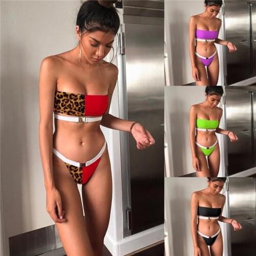 Bikini Push Up Beach Wear Sexy Bikinis 2019 Summer Bikini Set Swimwear Women Bathing Suit Women Mujer Underwire Swimsuit Women