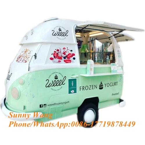 2020 new arrival 3.6m towable food trailer for sale mobile food cart Mobile Hot Dog Carts/concession trailer