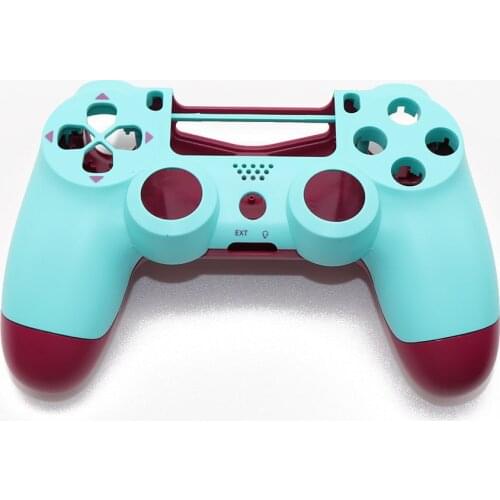 Replacement Full shell and buttons mod kit For jds 040 JDM 040 DualShock 4 PlayStation 4 PS4 Pro Controller Housing Smooth Case