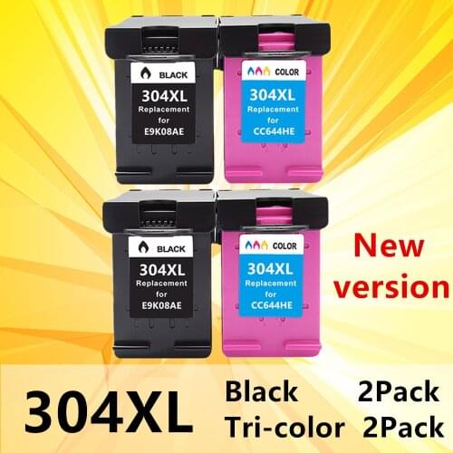 Ink Cartridge 304XL new version for hp304 hp 304 xl deskjet envy 2620 2630 2632 5030 5020 5032 3720 3730 5010 printer