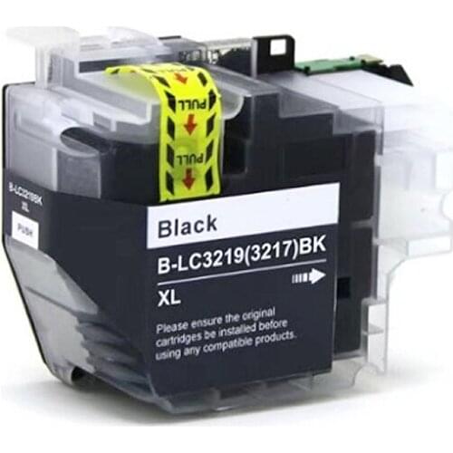 CISSPLAZA 2x LC3219 BLACK cartridges For Brother MFC- J5330 J5335 J5730 J5930 J6530 J6930 J6935 DW Printer ink cartridge