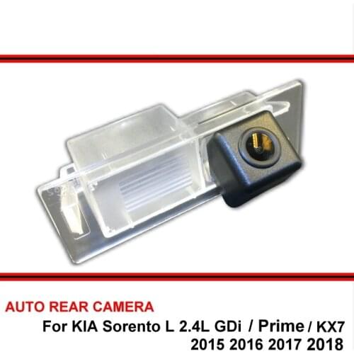For KIA KX7 Prime Sorento L 2.4L GDi Prime 2015-2018 Car Waterproof Night Vision trasera Rear View Reversing Backup Camera