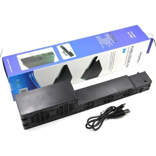 For PS4 Pro Cooling Fan USB External 5-Fan Super Turbo Temperature Cooling Fan for Playstation 4 Pro PS4 Pro Gaming Console
