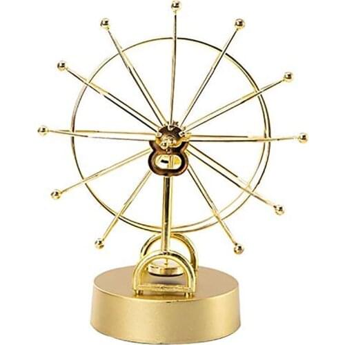 Hot Sale Nordic Creative Ferris Wheel Perpetual Motion Rotating Table Ornament Home Decoration Celestial Wobbler Dynamic Decor