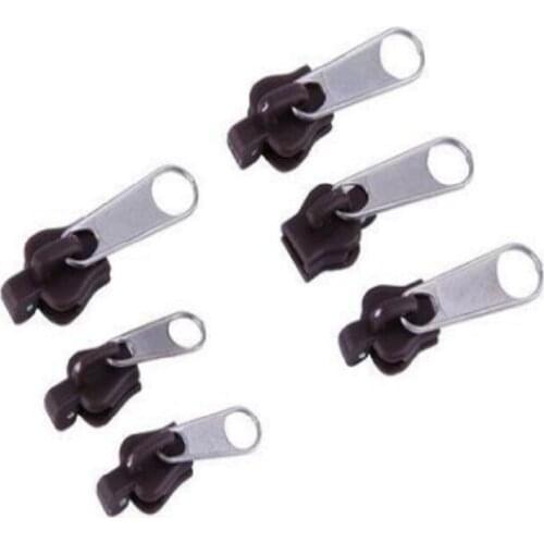 JOYLIVE 6pcs Newest Universal Instant Zipper Fix Zipper Repair Kit Replacement Zip Slider Teeth Zippers