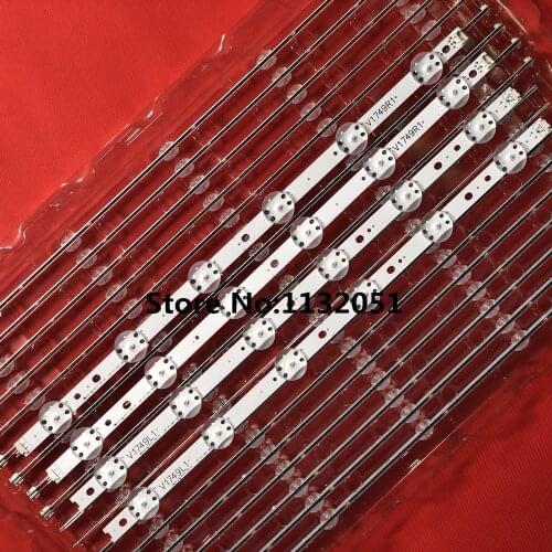 Origianl and new strip for LG 49inch 49 V17 ART3 2862 REV0.2 49 V17 ART3 2863 REV0.2