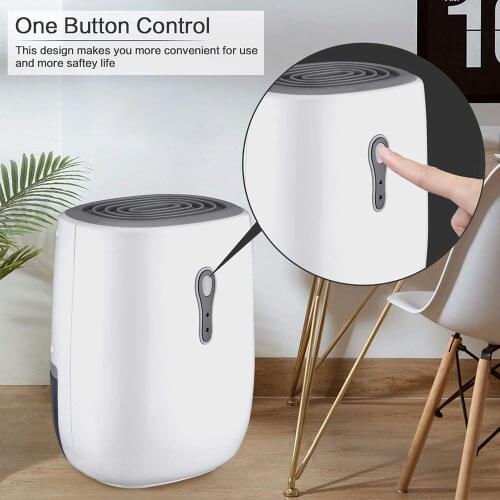 THANKSHARE Dehumidifier Moisture Absorbers Air Dryer With 600ml Water Tank Air Dehumidifier For Home Basement Bathroom Wardrobe