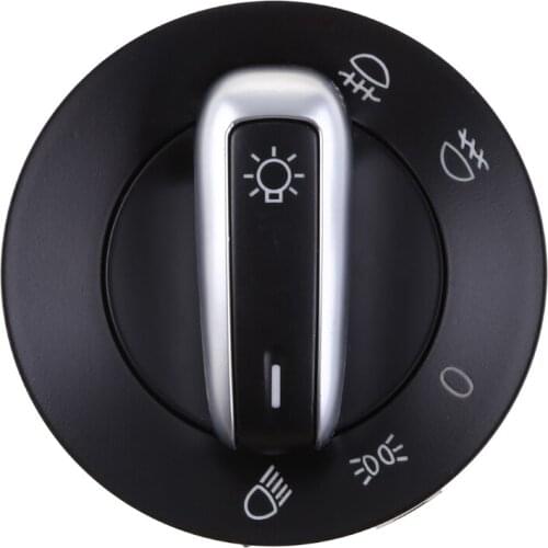 Car Headlight Switch Fog Light Button For Golf 5 6 GTI Mk5 Mk6 Jetta 5 Passat B6 Touran Tiguan