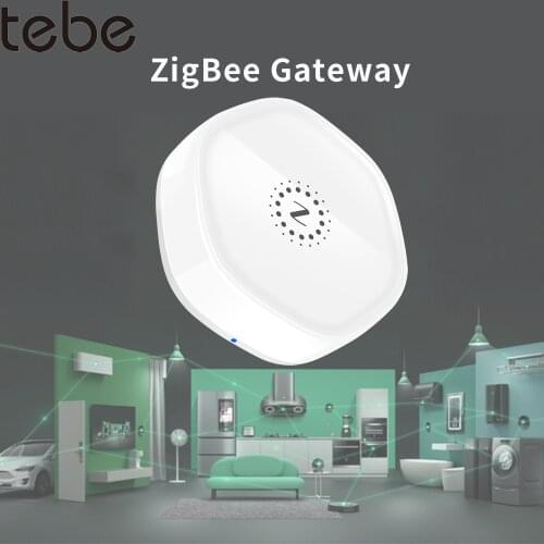 Tebe ZigBee Smart Gateway Remote Control Multifunctional Gateway Support Multiple Product Interconnection Smart Home Bridge