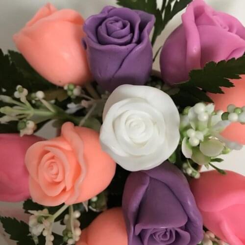 Rose Flower Silicone Mold DIY Gypsum Plaster Silicone Mold Silicone candle molds Handmade soap mold