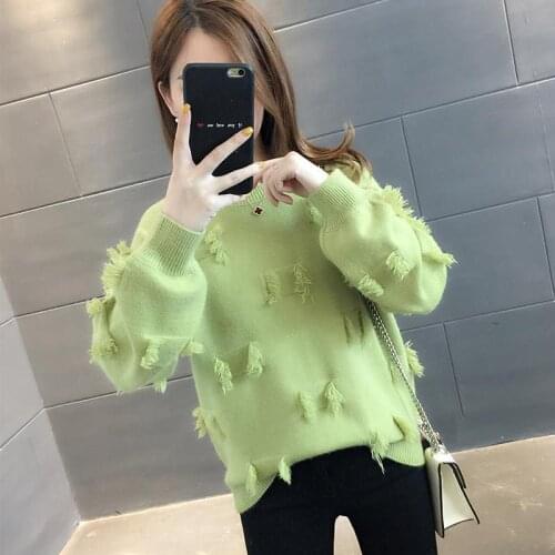 Vy1040 2020 spring autumn winter new women fashion casual warm nice Sweater woman female OL turtleneck sweater pullover