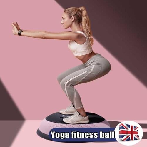 Wave Speed Ball Balance Ball Thickened Yoga Fitness Ball Yoga Equipment Shape Pilates Foot hemisphere Weight Loss Fat Burning