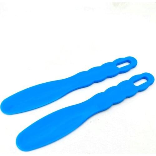 2pcs Material Alginate Assorted Dental Lab Plastic Mixing Spatula for Impression