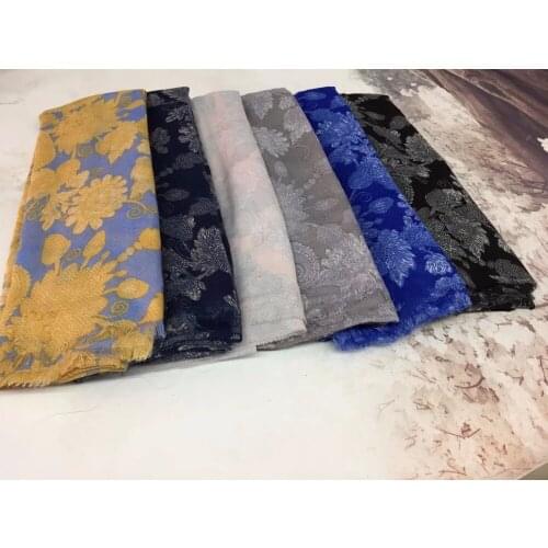 2018 Fashion Vintage Flower Print Scarves And Shawl Women Floral Fringe Blossom Cotton Scarf Wrap Hijab 6 Color Free Shipping