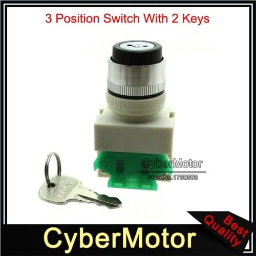 3 Position Speed Control Key Switch For Taotao Electric ATVs E1-350 E2-350 E1-500 E2-500